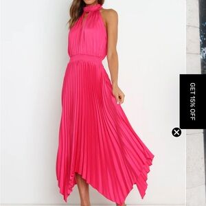 Petal and Pup halter dress